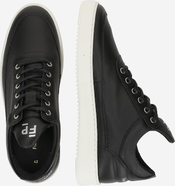 Filling Pieces Platform trainers in Black