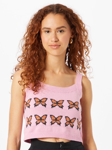 LEVI'S ® Kardigany 'Heaven Sweater Tank' – pink: přední strana