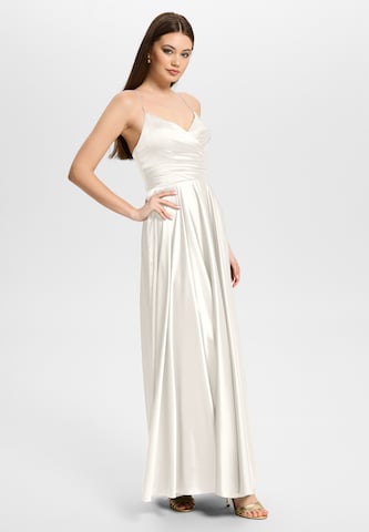 HEY KYLA Evening Dress in White