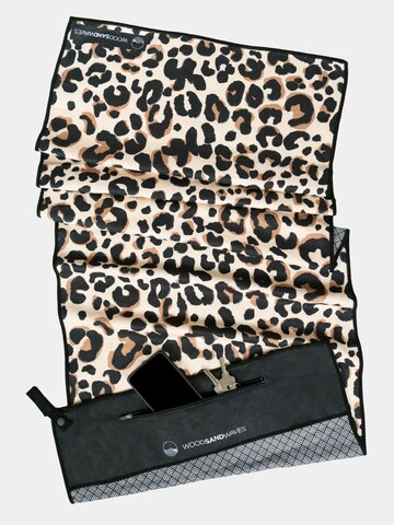 woodsandwaves Towel 'Wild Workout' in Mixed colors: front