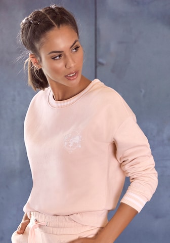 BUFFALO Sweatshirt i rosa