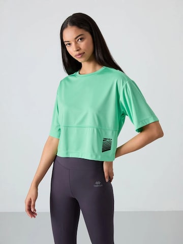 Tommy Life Shirt in Groen: voorkant