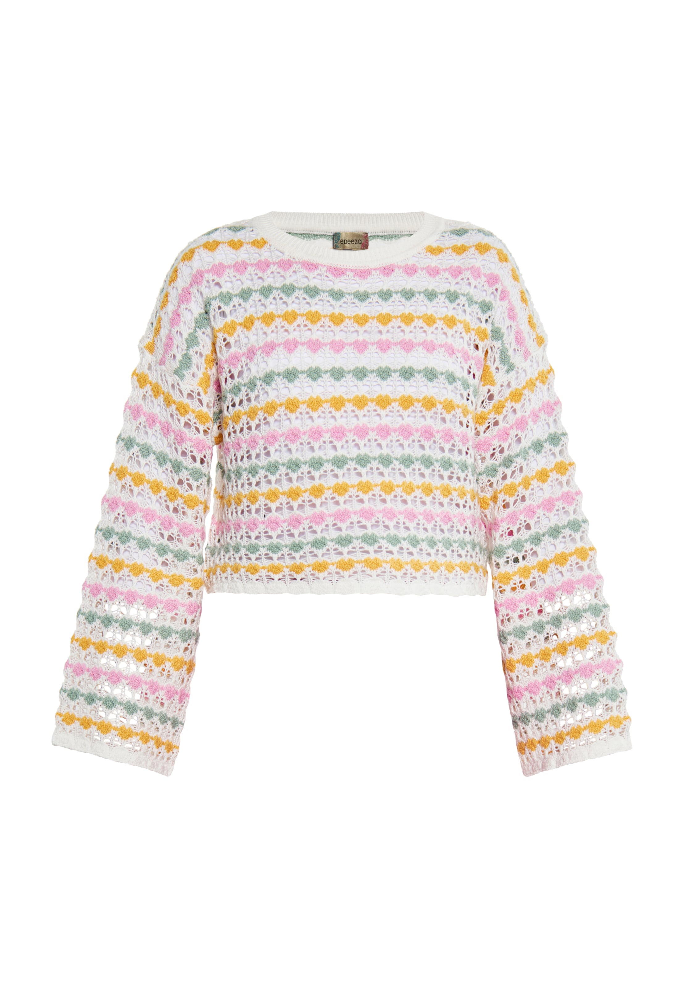 ebeeza - Pullover em amarelo: frente