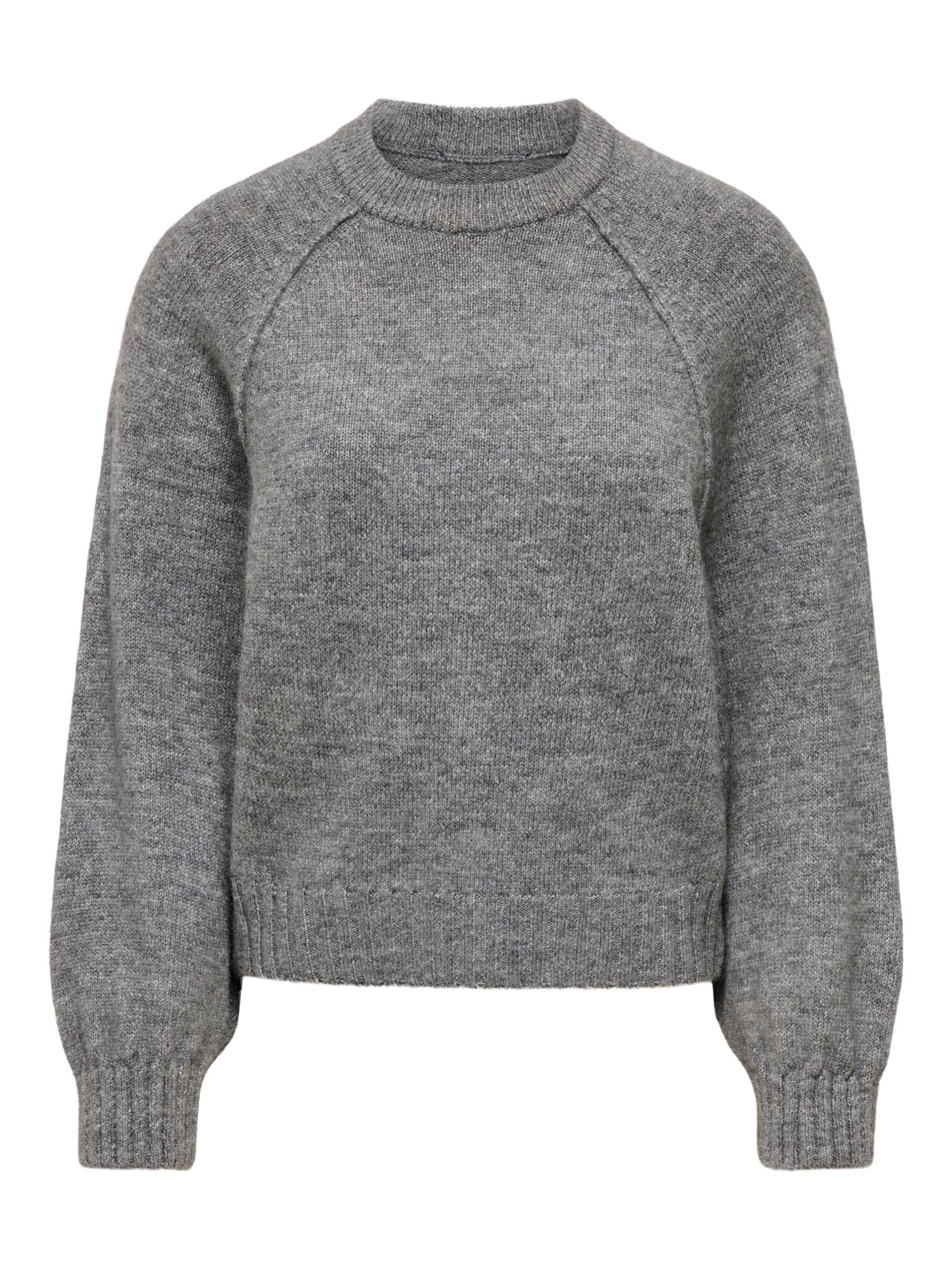 JDY Sweater 'MERRIN' in Grey: front