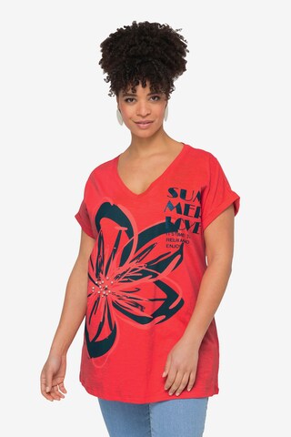 MIAMODA Shirt in Rood: voorkant