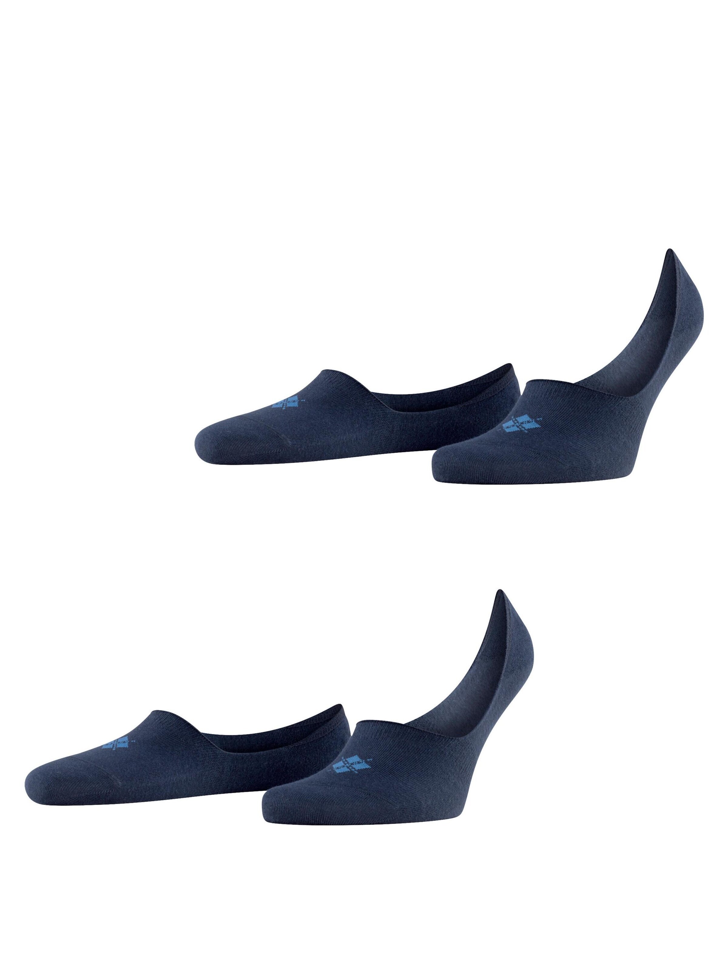 BURLINGTON Füßlinge 'Everyday 2-Pack'‌‌‌‌‌‌‌‌ in Blau: Vorderseite