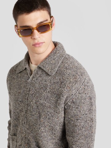 NORSE PROJECTS Strickjacke 'Erik Donegal' in Grau