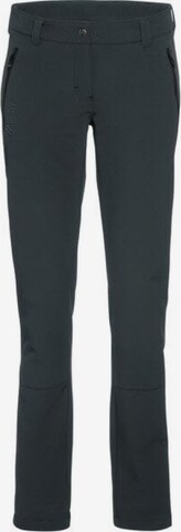 Maier Sports Outdoor Pants ' FUNKTIONSHOSE HELGA SLIM ' in Grey: front