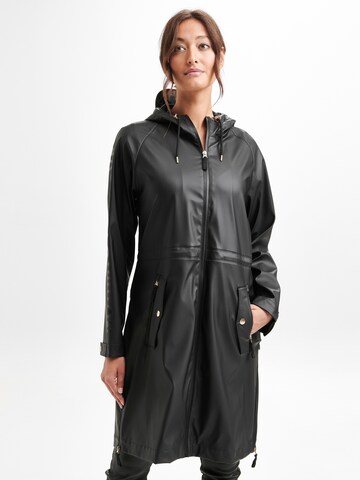 Notyz Raincoat 'Nina' in Black: front