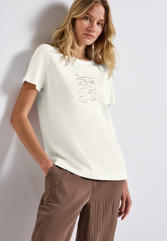 STREET ONE Shirt in White: front