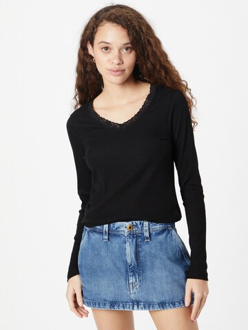 Sublevel Shirt in Black: front