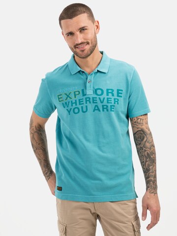 CAMEL ACTIVE Shirt in Blue: front