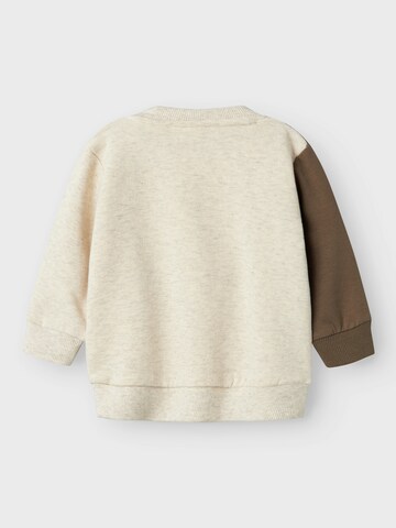 NAME IT Sweatshirt 'NBMTONNO' in Beige