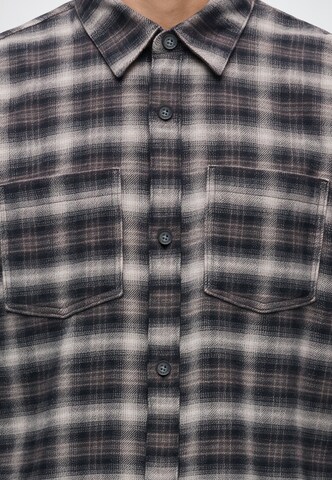 HOLLISTER Regular Fit Hemd in Schwarz