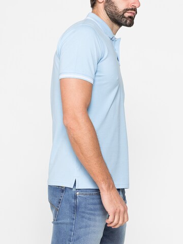 Carrera Jeans Regular Fit Hemd 'Piquet'‌‌ in Blau
