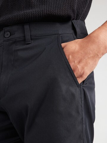 Regular Pantalon chino Abercrombie & Fitch en noir
