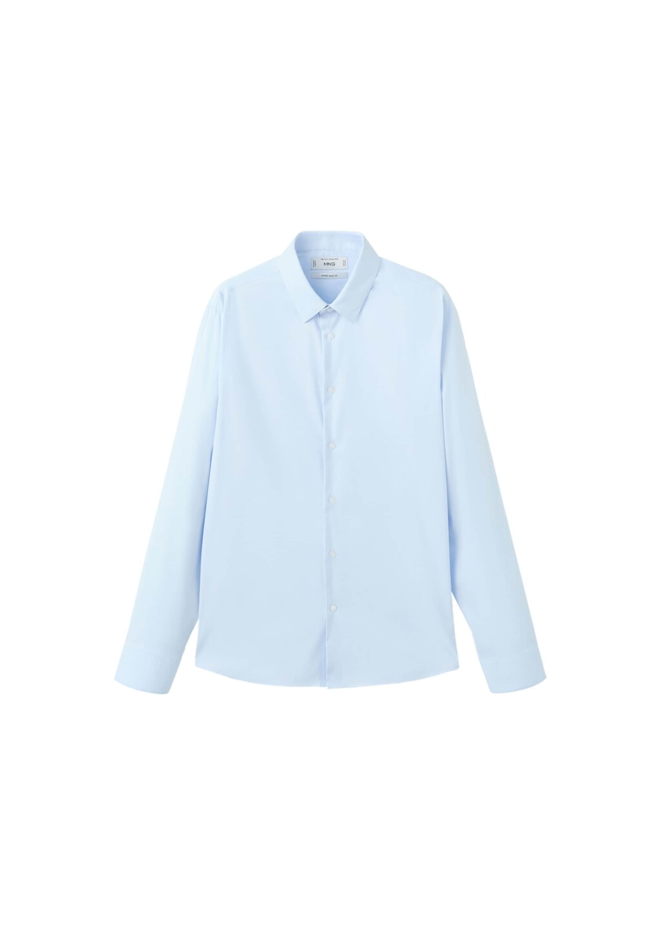 MANGO MAN Business Shirt 'Emotion' in Pastel blue, Item view