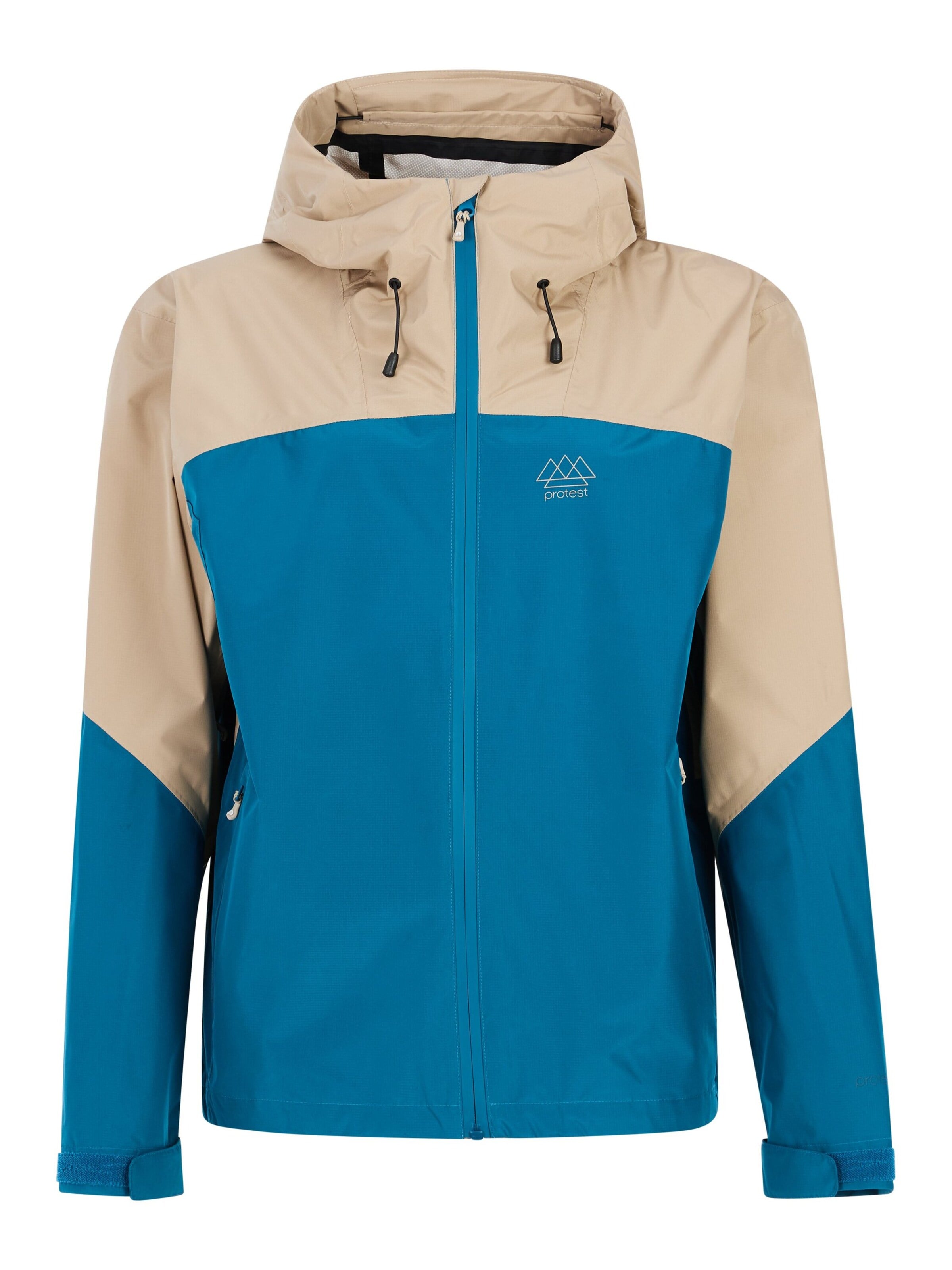 PROTEST Winterjas 'PRTEstie' in Blauw: voorkant