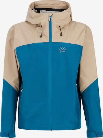 PROTEST Winterjas 'PRTEstie' in Blauw: voorkant