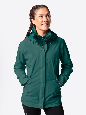 VAUDE Outdoorjacke 'Rosemoor' in Grün: predná strana