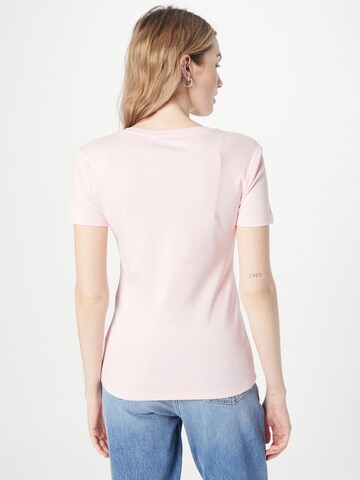 TOMMY HILFIGER Koszulka w kolorze różowy