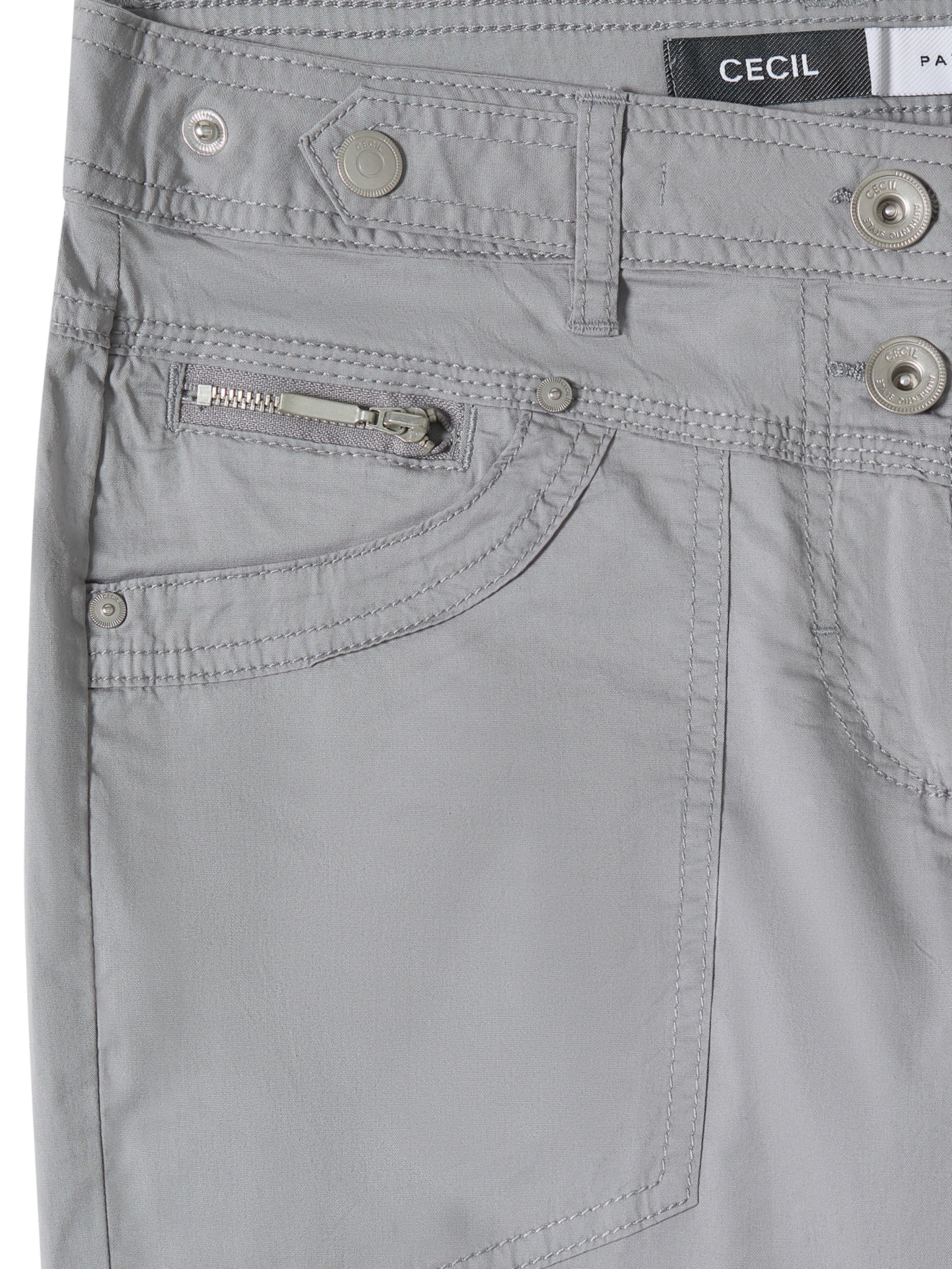 CECIL Regular Pants in Grey