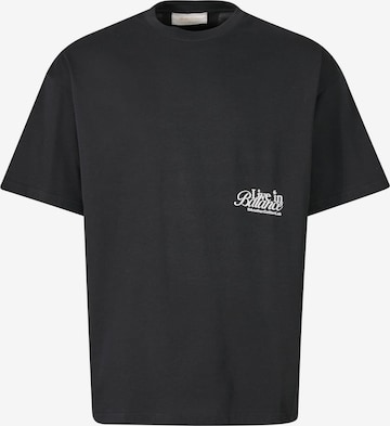 Another Cotton Lab Paita 'Live in Balance' värissä musta: etupuoli