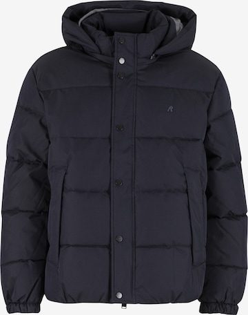 Giacca invernale di REPLAY in blu: frontale