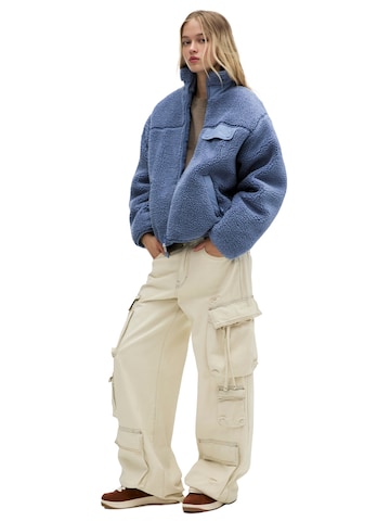 Pull&Bear Sweatjacke in Blau