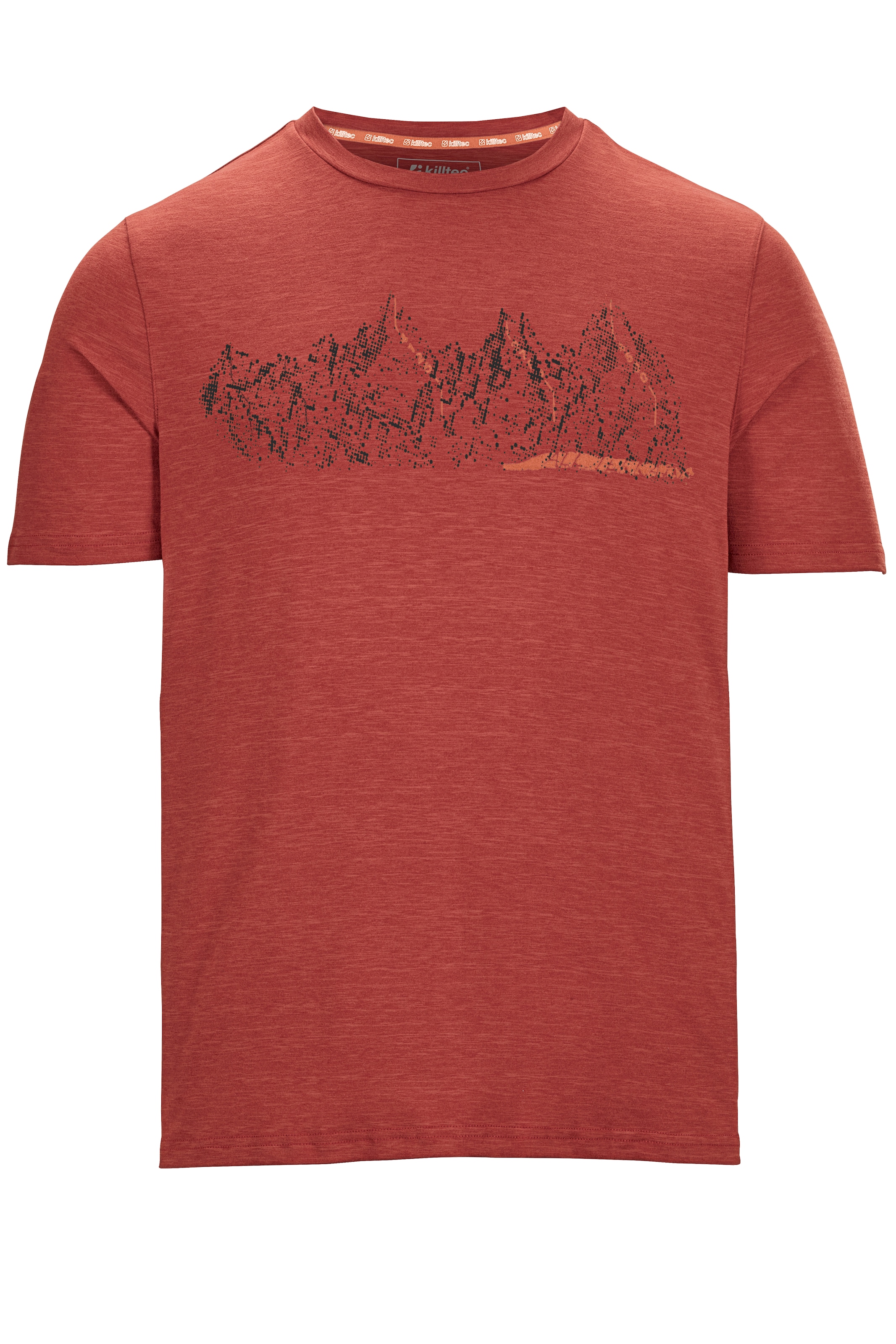 KILLTEC Funktionsshirt in Orange: Vorderseite