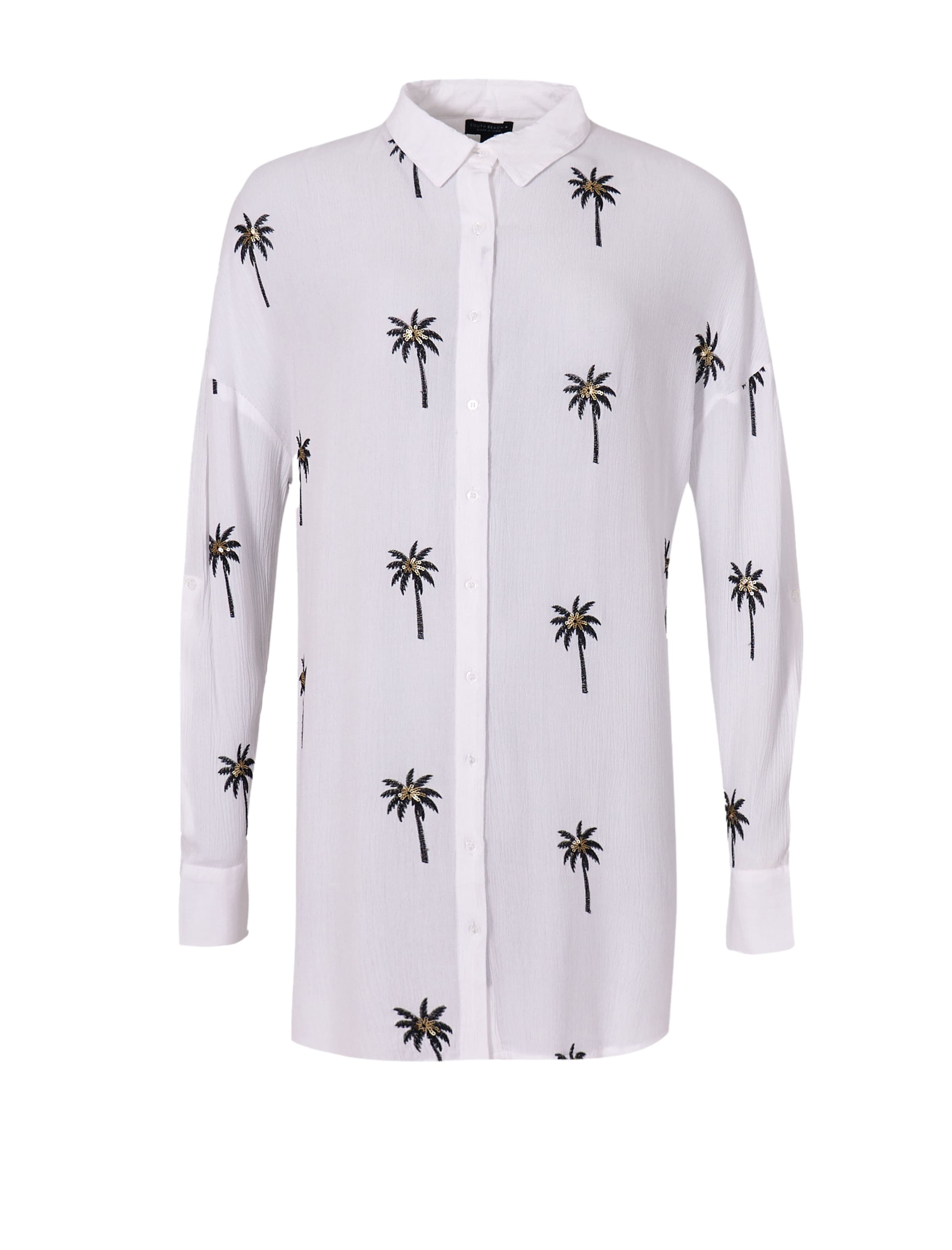 South Beach Bluse i hvid: forside