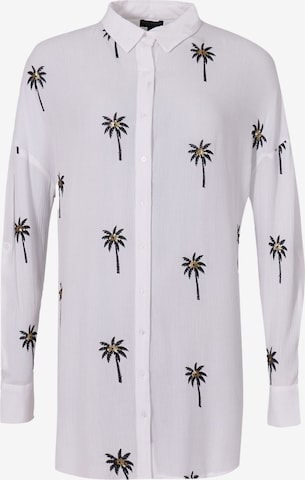 South Beach Bluse i hvid: forside