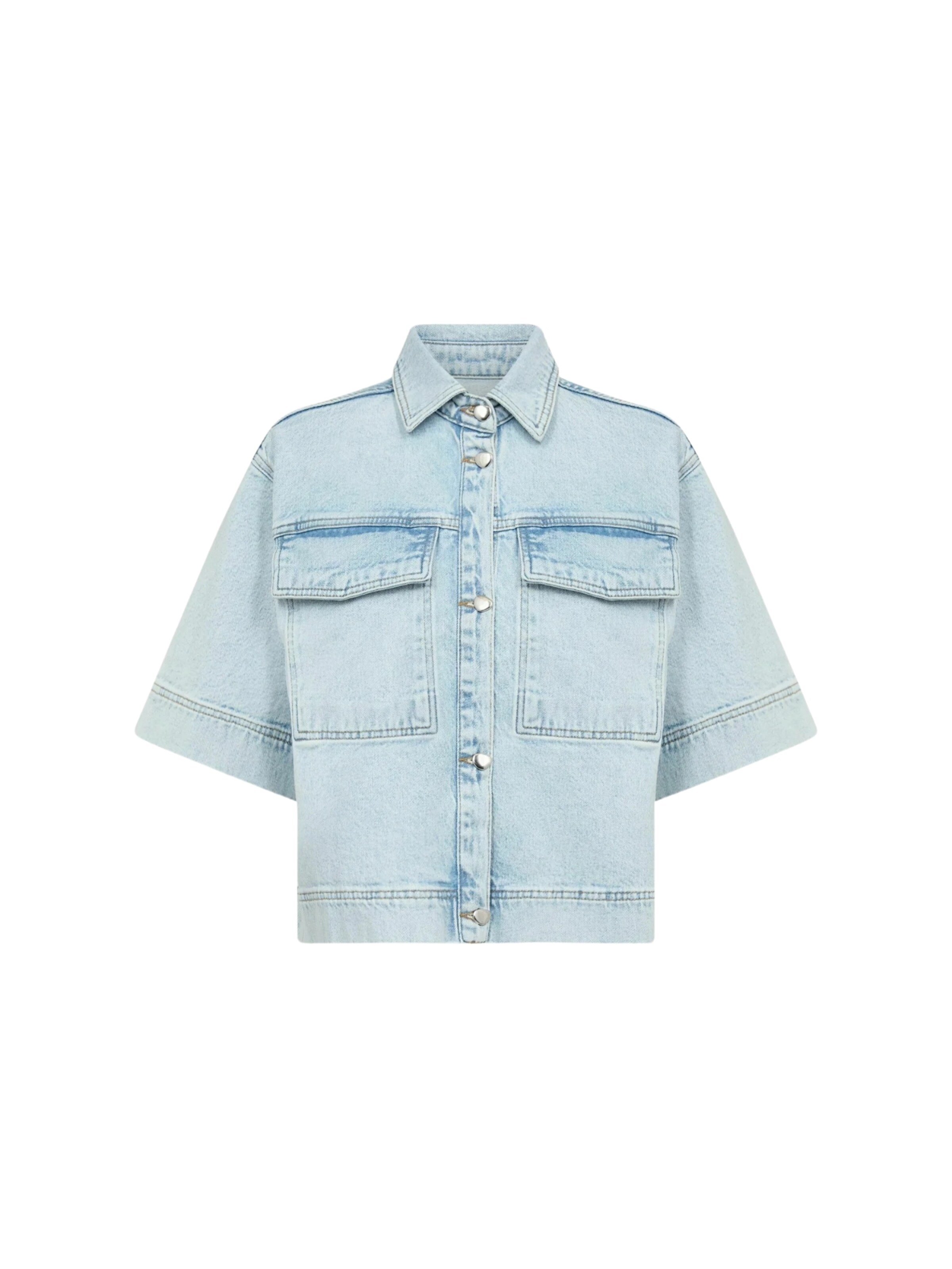 Levete Room Shirts i blå: forside