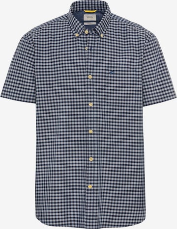 CAMEL ACTIVE Button Up Shirt in Blue: front