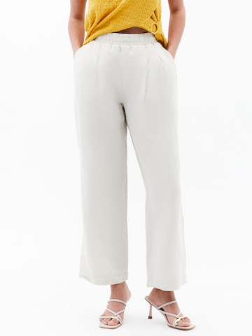 OXXO Loosefit Bandplooibroek in Beige