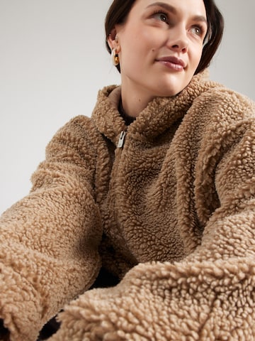 ROXY Jopa iz flisa 'CITY TRACK' | rjava barva