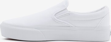 balta VANS Batai be raištelių 'UA Classic Slip-On Platform'