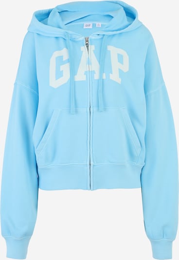 Džemperis 'HERITAGE' iš Gap Tall, spalva – neoninė mėlyna / balta, Prekių apžvalga