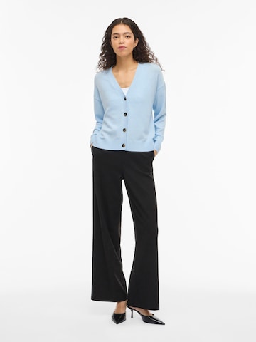 VILA Gebreid vest 'VIRIL' in Blauw