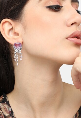 Boucles d'oreilles 'Katrina ' SOHI en violet