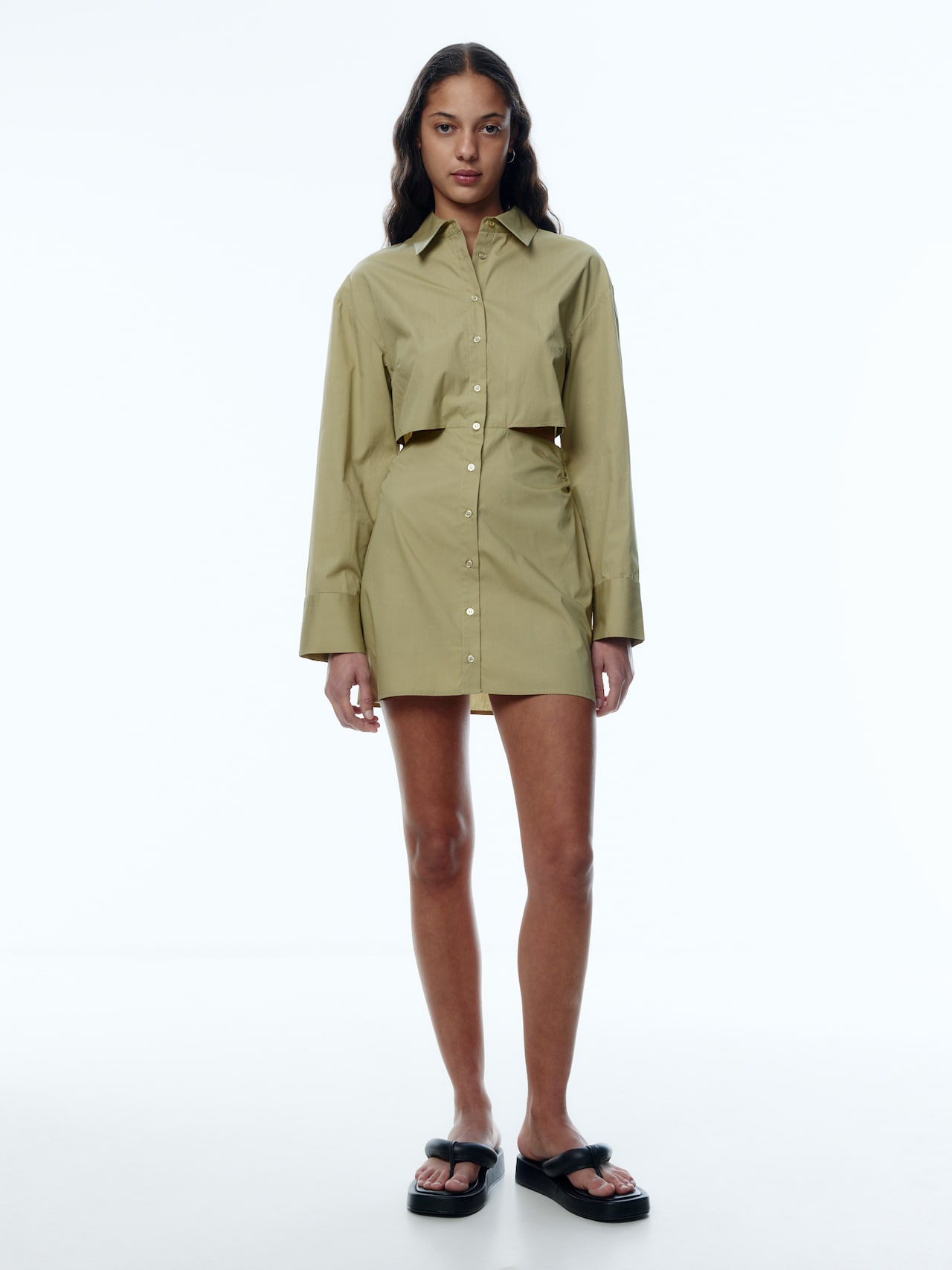 EDITED Blusekjole 'Chalyse' khaki