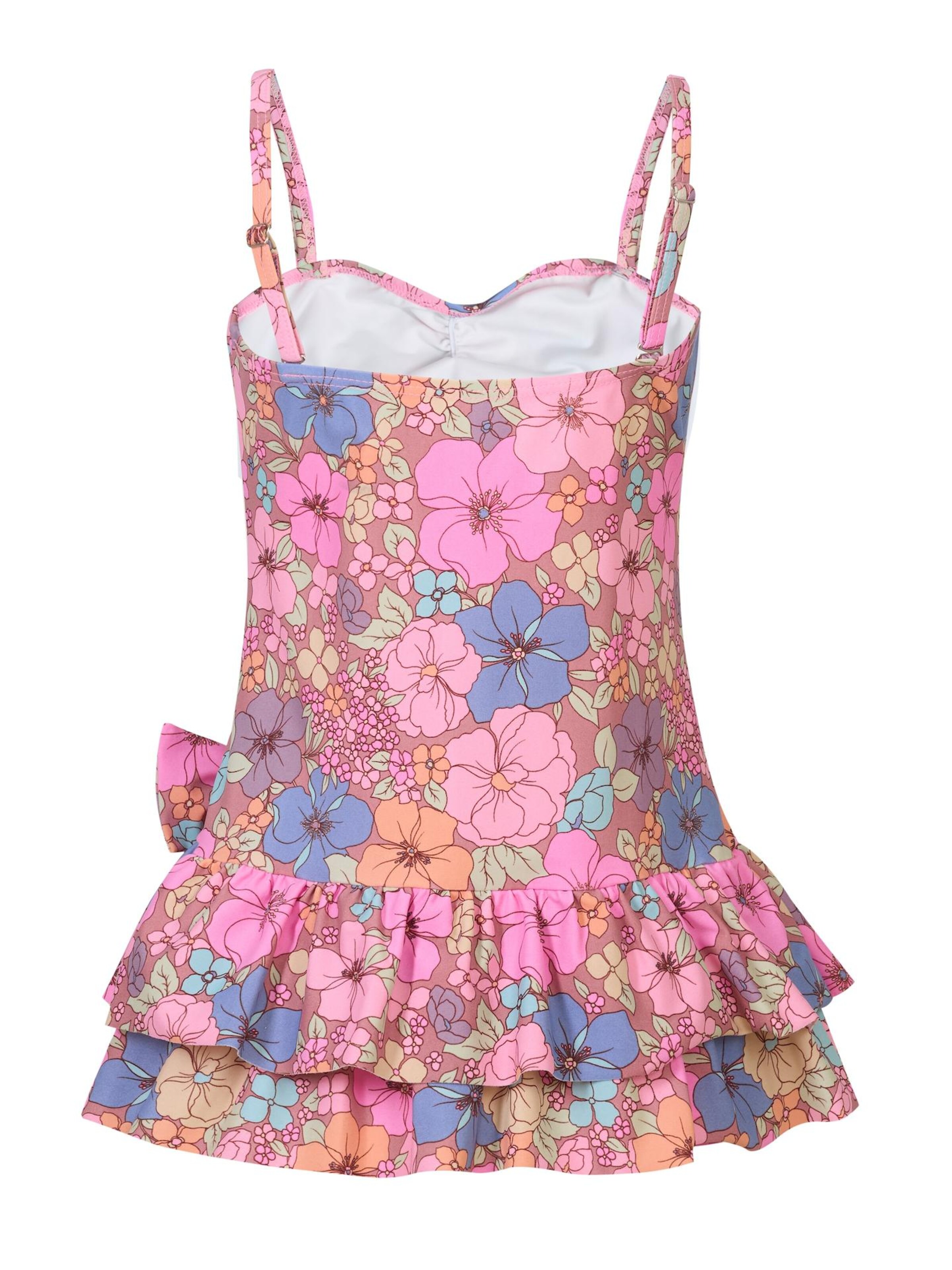 La V Swimsuit in Pink