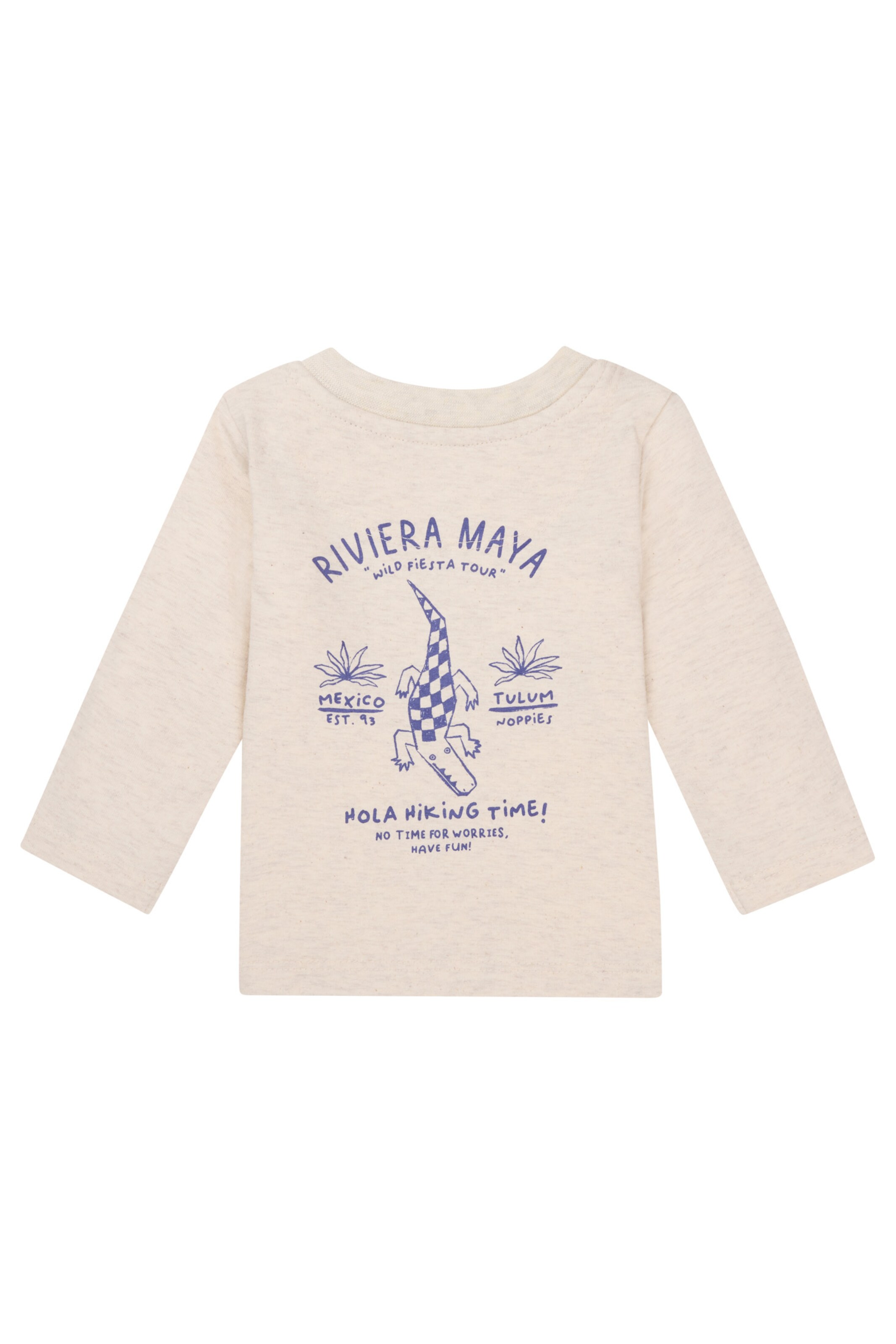 Noppies Langarmshirt ' Olton ' in Weiß