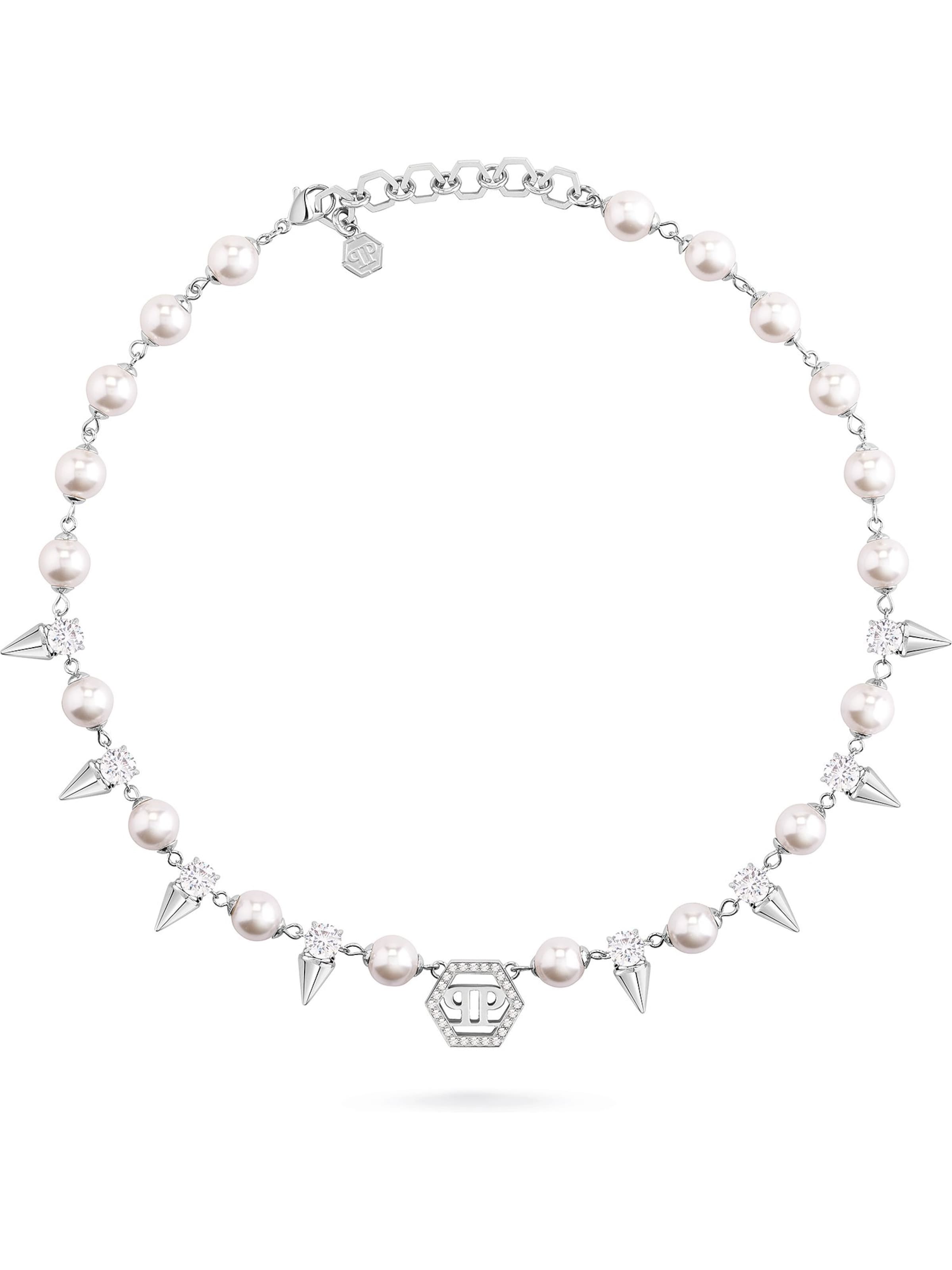 Philipp Plein Pendant 'Rhapsody' i sølv: forside