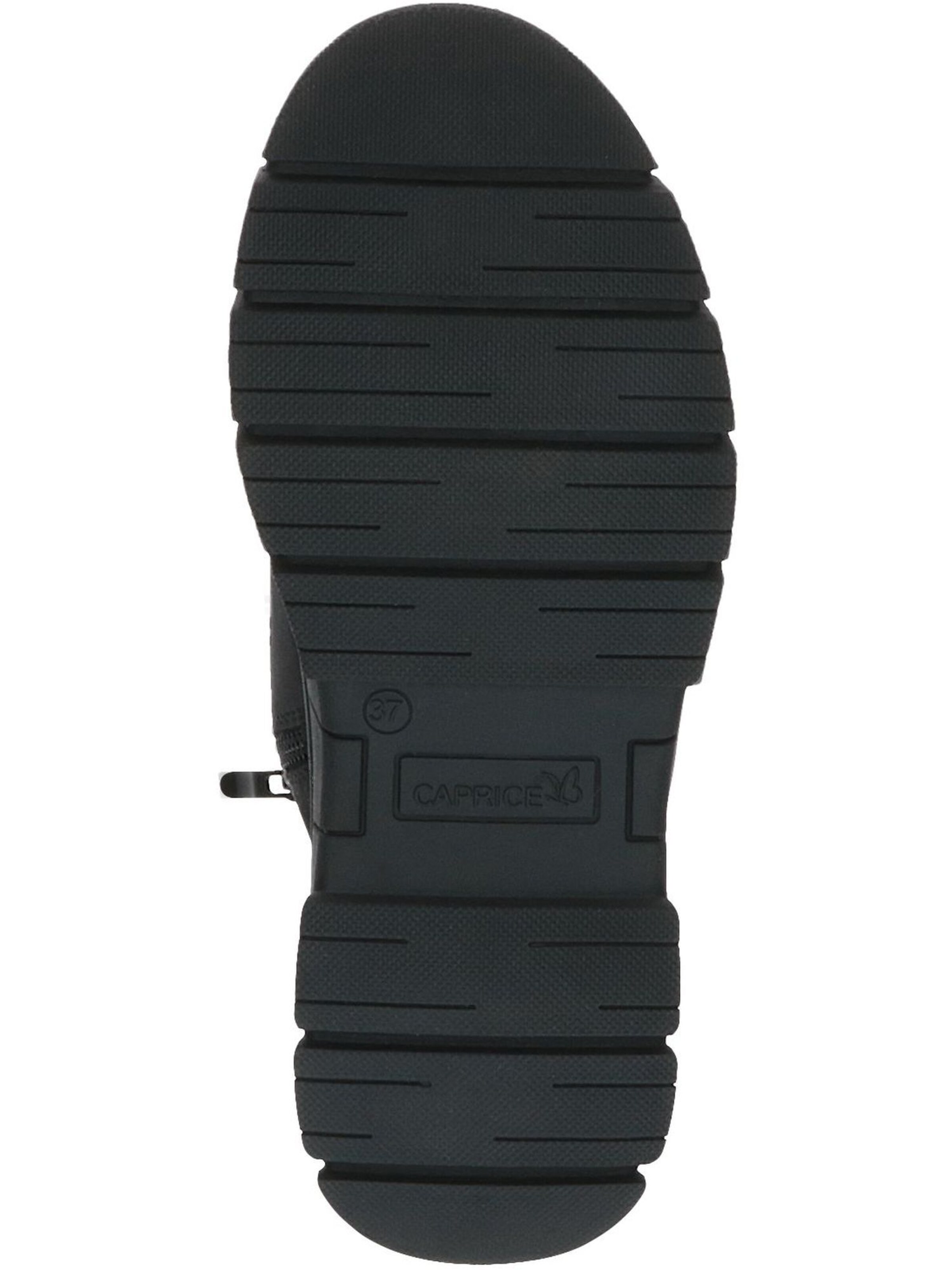 CAPRICE Schnürstiefelette in Schwarz