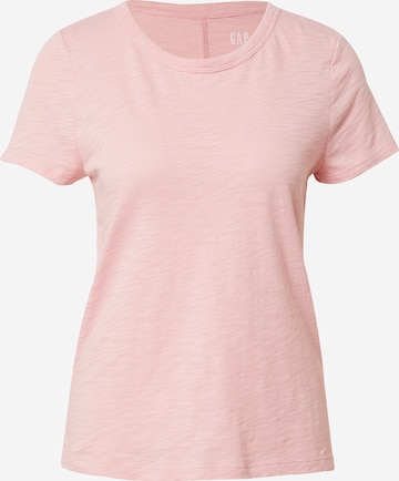 T-shirt GAP en rose : devant