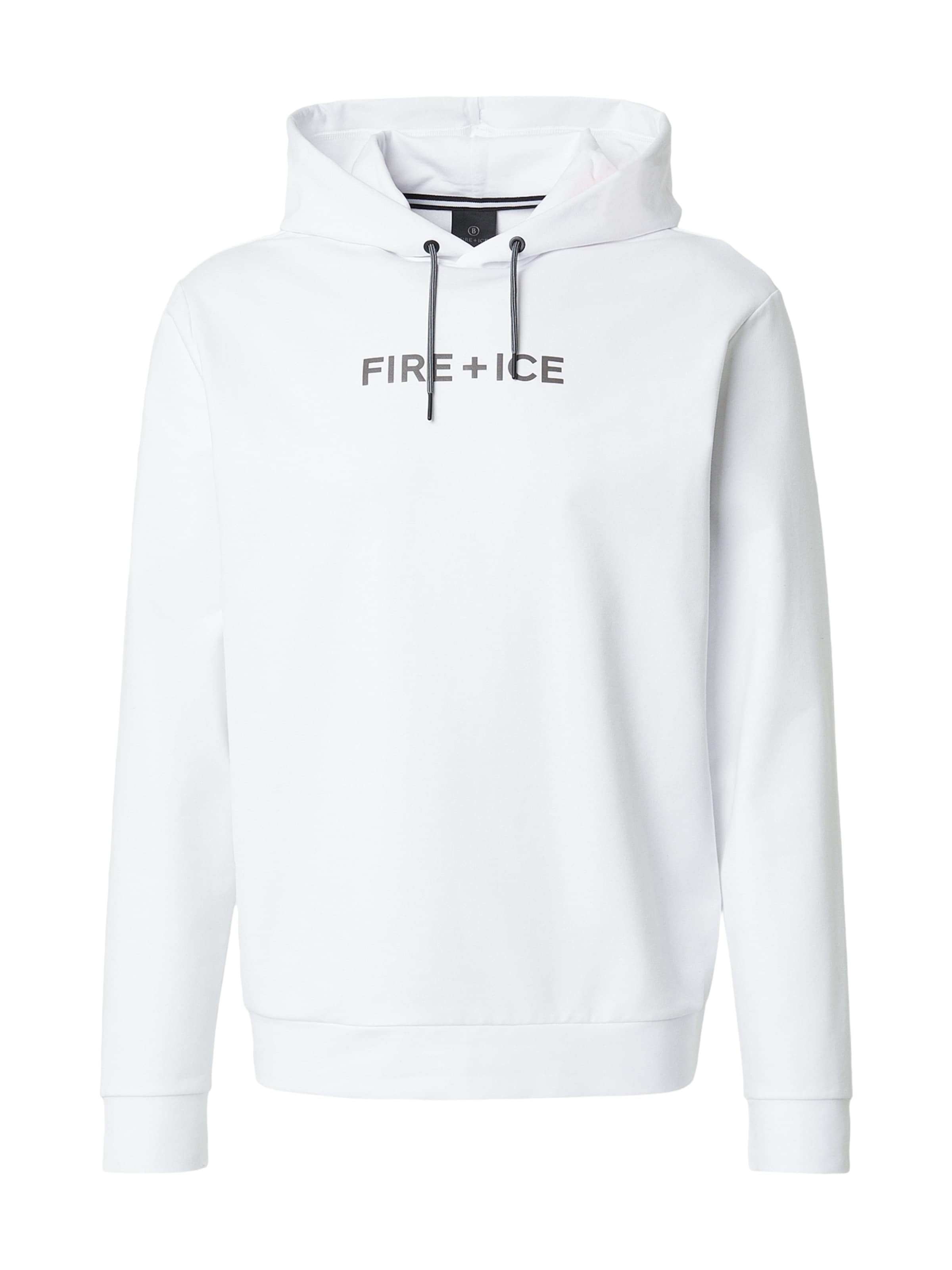 Felpa 'CADELL' di Bogner Fire + Ice in bianco: frontale