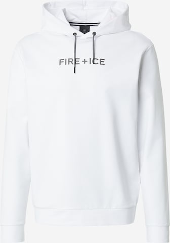 Felpa 'CADELL' di Bogner Fire + Ice in bianco: frontale