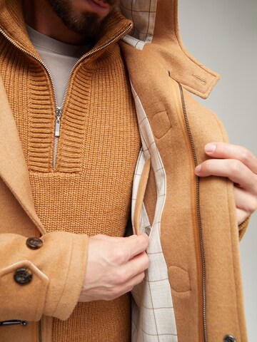 ABOUT YOU x Kevin Trapp Between-seasons coat 'Noel' in Beige