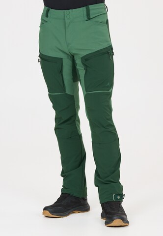 Whistler Regular Outdoorbroek 'Kodiak' in Groen: voorkant